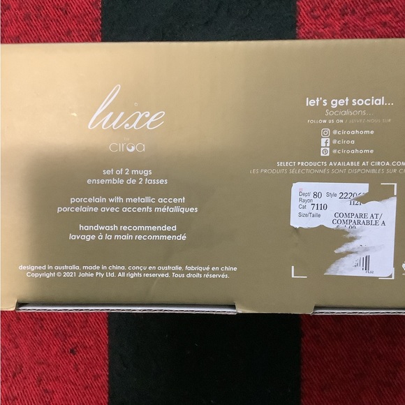 CIROA Christmas Mug Set - Picture 8 of 8